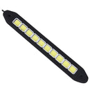 2 PCS 10W 1000LM 6000K White Light COB LED Daytime Running Lightï¼ŒDC 12V