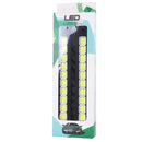 2 PCS 10W 1000LM 6000K White Light COB LED Daytime Running Lightï¼ŒDC 12V