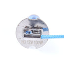 2 PCS H3 Halogen Head Lamp 12V 100W 2400 LM 5000K Warm White Light
