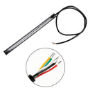 5W 12V 300LM Red+Yellow Light 32 LED Brake lights For Motorcycle, Cable Length:50cm