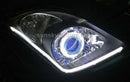 2 PCS 12V Car Daytime Running Lights Soft Article Lamp, White Light, Length: 85cm