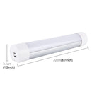 2W 180 LM 6000K USB Charging Portable Multi-functional Magnetic Adsorption LED Light with Reading Light Night Light Outdoor Light Blue Light + Red Light Strobe Warning Light Models, 5V/1000mA