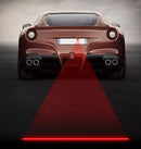 200mW Five-Pointed Star Pattern Red Light Car Laser Fog Lamp, DC 8-36V, Cable Length: 73cm