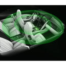 XPower TO-898 Car Air Purifier Negative Ions Air Cleaner(White)