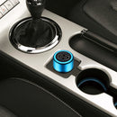 XPower X1A Universal Car USB Quick Charger USB Port Charger DC12-24V 3.1A(Blue)