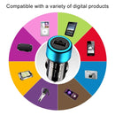 XPower X1A Universal Car USB Quick Charger USB Port Charger DC12-24V 3.1A(Blue)