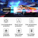 XPower X1A Universal Car USB Quick Charger USB Port Charger DC12-24V 3.1A(Red)