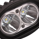 DC 9-32V 20W 2000LM 6500K IP68 Waterproof Vehicle Car Boat Marine External Work Lights Emergency Lights 30 Degrees Spot Light LED Car Bulbs with 2 Intense CREE LED Lights(White Light)