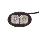 DC 9-32V 20W 2000LM 6500K IP68 Waterproof Vehicle Car Boat Marine External Work Lights Emergency Lights 45 Degrees Adjustable Flood Light LED Car Bulbs with 2 Intense CREE LED Lights(White Light)