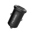 Mcdodo CC-3851 Dual USB Ports Smart Car Charger, For iPhone, iPad, Samsung, HTC, Sony, LG, Huawei, Lenovo, and other Smartphones or Tablet(Black)