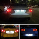 2 PCS DC12V / 2W / 6000K / 120LM Car LED License Plate Light 18LEDs SMD-3528 Lamps for Dodge, White Light