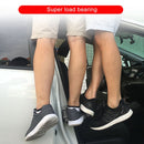 Multi-function Car Door Sill Step Pedals Pads (Black)