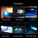 2 PCS T10 / W5W / 168 / 194 DC12V / 2.8W / 6000K / 200LM 27LEDs SMD-4014 Car Clearance Light(White Light)