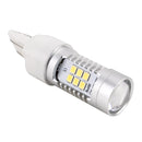 2 PCS 7443-T20-2835 10.5W 780LM 6000K 21 SMD 2835 LEDs Car Brake Light DC 12~24V(White Light)