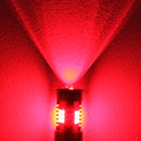 2 PCS 10.5W 1157-2835-21smd Red LED Car Brake Light Tail Light Bulb, DC 12-24V(Red Light)