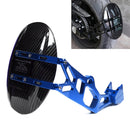 Motorcycle CNC Modified Fender Rear Wheel Fender Dustproof Splash Flaps Mudguards Fender Guard for Kawasaki Z1000 2010-2017(Blue)