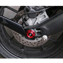 Modified Front Wheels Drop Resistance Aluminum Alloy Ball Crash Protection Bars for Yamaha MT-09(Silver)