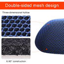 Waterproof Motorcycle Sun Protection Heat Insulation Seat Cover Prevent Bask In Seat Scooter Cushion Protect, Size: M, Length: 60-70cm; Width: 40-45cm(Colour)