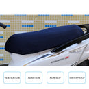Waterproof Motorcycle Sun Protection Heat Insulation Seat Cover Prevent Bask In Seat Scooter Cushion Protect, Size: XL, Length: 78-85cm; Width: 40-53cm(Blue)