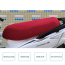 Waterproof Motorcycle Sun Protection Heat Insulation Seat Cover Prevent Bask In Seat Scooter Cushion Protect, Size: XL, Length: 78-85cm; Width: 40-53cm(Red)