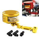 Motorcycle Modification Parts Front Brake Fluid Oil Universal Brake Oil Cup for Kawasaki / Suzuki(Gold)