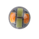 2 PCS T20/7443 10W 1000 LM 6000K White + Yellow Light Turn Signal Light with 20 SMD-5730-LED Lamps And Len. DC 12-24V
