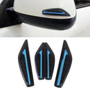 4 PCS Car Styling Anti-collision PUC Strips(Blue)