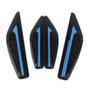 4 PCS Car Styling Anti-collision PUC Strips(Blue)