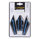 4 PCS Car Styling Anti-collision PUC Strips(Blue)