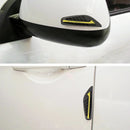 4 PCS Car Styling Anti-collision PUC Strips(Yellow)