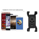 Portable Motorcycle USB Charger Mobile Phone Holder, Handlebars Version (Black)