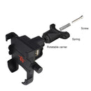 Portable Motorcycle Aluminium Alloy USB Charger Mobile Phone Holder, Handlebars Version