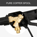 High Temperature High Pressure Large Hole Nozzle Water Gun for Steam Car Washer, Spray Nozzle Cylindrical: 2.0