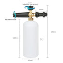 High Pressure Car Wash Foam Gun Soap Foamer Generator Water Sprayer Gun for Karcher K2 / K3, Capacity: 1L(Red)
