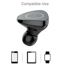 JOYROOM T600 2 in 1 Multifunctional Wireless Bluetooth 2.1A Single USB Port Car Charger + Earphone with Circular LED Indicator Light and Hands-free Call Functions for Cars & Pickups & SUV & Smartphone ... S & MP3 & MP4 and other USB-charged Devices(White)