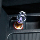 Car Cigarette Lighter Air Purifier Negative Lone Freshener Air Cleaner, Removes Pollen, Smoke, Bad Smell and Odors For Auto and Indoor(Gold)