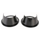 2 PCS 6.5 inch Car Auto Loudspeaker Plastic Waterproof Cover with Protective Cushion Pad, Inner Diameter: 14.5cm