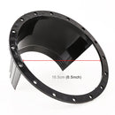 2 PCS 6.5 inch Car Auto Loudspeaker Plastic Waterproof Cover with Protective Cushion Pad, Inner Diameter: 14.5cm