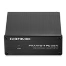LINEPAUDIO A963 48V Pro Condenser Microphone Phantom Power Source(Black)
