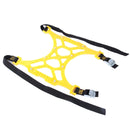 Size M Car Snow Tire Anti-skid Chains Yellow Chains 6pcs/set For 1 Car With Black Bag Packaging