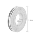 12mm Ã— 9.8m Car Self Adhesive Decorative Stripe Tape Line(Grey)