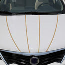 12mm Ã— 9.8m Car Self Adhesive Decorative Stripe Tape Line(Gold)