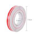 12mm Ã— 9.8m Car Self Adhesive Decorative Stripe Tape Line(Red)