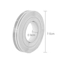 12mm Ã— 9.8m Car Self Adhesive Decorative Stripe Tape Line(Silver)