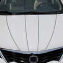 12mm Ã— 9.8m Car Self Adhesive Decorative Stripe Tape Line(Silver)