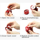 Car Spiral Aromatherapy Decoration Car Ornaments (Black)