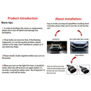 2 PCS EV14 880 / 881 DC9-32V / 6W / IP67 Car LED Double Color Fog Light, Ice Blue Light + Amber Light