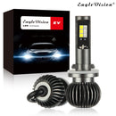 2 PCS EV14 880 / 881 DC9-32V / 6W / IP67 Car LED Double Color Fog Light, Ice Blue Light + Amber Light