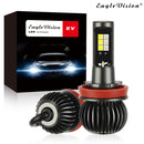 2 PCS EV14 H8 / H11 DC9-32V / 6W / IP67 Car LED Double Color Fog Light, Ice Blue Light + Amber Light