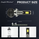 2 PCS EV15 880 / 881 DC9-32V / 6W / IP67 Car LED Double Color Fog Light, Cold White Light + Amber Light